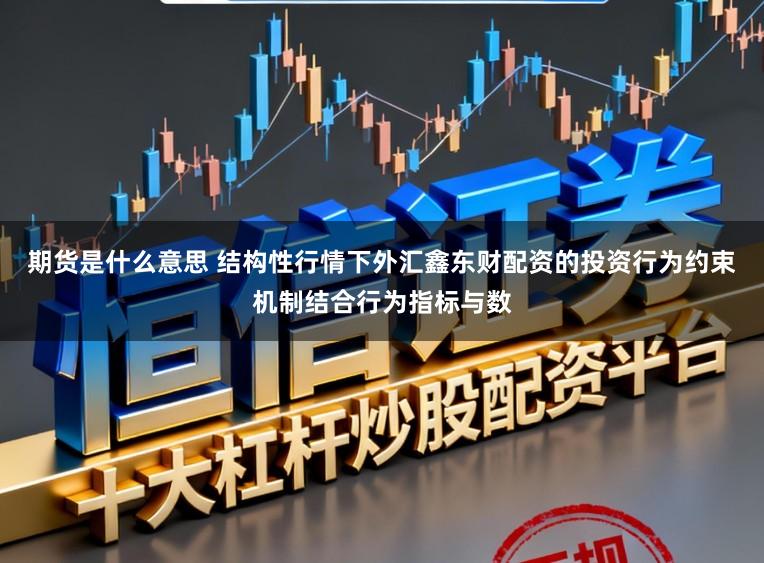 期货是什么意思 结构性行情下外汇鑫东财配资的投资行为约束机制结合行为指标与数