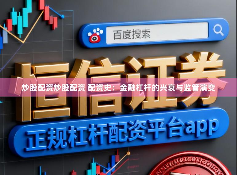 炒股配资炒股配资 配资史:金融杠杆的兴衰与监管演变