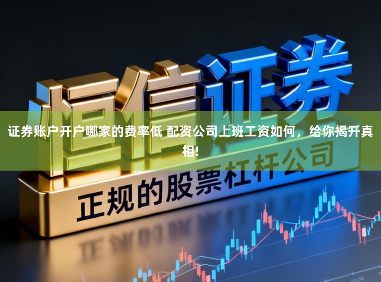 证券账户开户哪家的费率低 配资公司上班工资如何,给你揭开真相!
